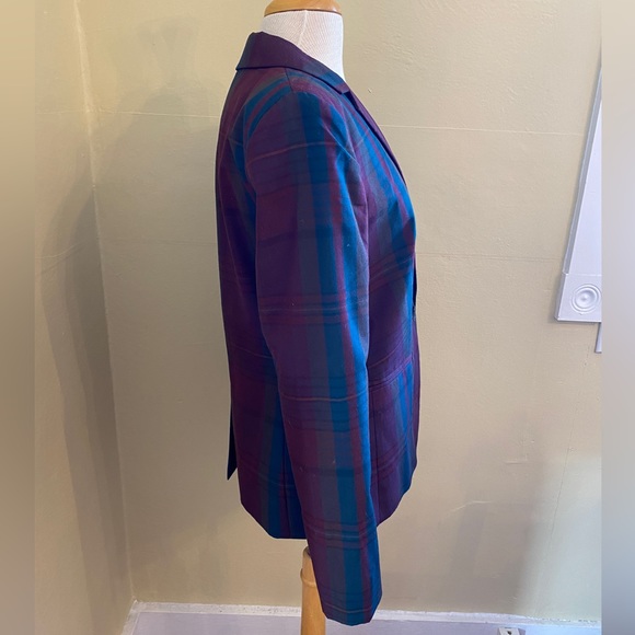 Ann Taylor LOFT Plaid Blazer - Picture 2 of 5